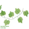 Decoratieve bloemen 230 cm Ivy Leaf Vijnen kunstmatige hangende planten zijden nep groene bladeren voor huizen tuin wandfeest slingerdecoratie