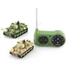 ElectricRC Car 1 72 Mini RC Tanks 2117 Model Military Electric Radio Control Vehicle Portable Battle Simulation Gifts Toys for children gdry 230325