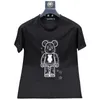 T-shirts pour hommes Designer 2023 Été Nouveau T-shirt à manches courtes Porter une marque de mode européenne Imprimer Hot Diamond Soie Coton Court Hommes OP1R