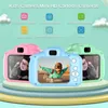 Zabawne kamery dla dzieci kamera edukacyjna zabawki do prezentu dla dzieci mini aparat cyfrowy 1080p Projekcja kamera wideo z 2 -calowym ekranem wyświetlającym 230325