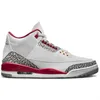 3s women men retros shoes White Cement 3 Fire Red Rust pink Dark Iris Archaeo Brown Racer Blue Pine Lucky Green Cardinal Cool Grey trainers sports