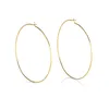 Hoop Huggie 8 Size Thin Earrings Handmade Jewelry 925 Silver Gold Filled Brincos Vintage Gold Pendientes Oorbellen Earrinngs For Women 230325