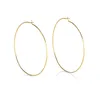 Hoop Huggie Hoop Huggie 8 Storlek Tunna örhängen Handgjorda smycken 925 Silverguldfyllda brincos Vintage Gold Pendientes Oorbellen Earrinngs för kvinnor 230325