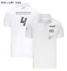 T-shirt da uomo Estate F1 Polo T-shirt casual T-shirt pilota di Formula 1 Same Sty Racing Fans Quick Dry Top Abbigliamento da lavoro Uniformi della squadra Custom 0325H23