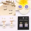 23ss 20style Mixed Simple Designer V Lettere Stud Hoop 18K Gold Plated 925 Silver Round Women Crystal Rhinestone Pearl Earring Wedding Jewerlry