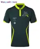 Men's T-Shirts F1 racing suit polo shirt Williams lapel short seve T-shirt polyester quick-drying can be customized 0325H23