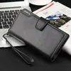 Portafogli Business Pochette in pelle Portafoglio da uomo Borsa lunga per cellulare Borsa di grande capacità Uomo Handy Money Porta carte da uomo