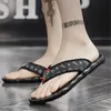 Erkek Terlik 2023 Yeni Yaz Plajı Ayakkabı Slip Olmayan Sport Flip Flops Comfort Casual Thong Sandalet