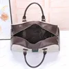 Double Zip Bucket Tote Bag Luxury Luggage Bag Large Capacity Handbag Striped Shoulder Bag Designer Baggage Package Accoutrement Bags