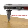 1 st Mini Ratchet Wrench Hexagon Torx Bidirectionele besturingselement voor enkele/dubbele kop schroevendraaierboren Tool 1/4 "(6,35 mm)