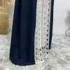 Ubranie etniczne muzułmańska moda abaya pusta luźna sukienka na dłuższy czas prosta szata elegancka 230324