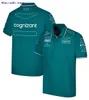 T-shirts pour hommes F1 Formule 1 T-shirt court T-shirt Vêtements d'équipe de voiture 2023 Nouveau produit Vêtements de course Casual Col rond Tee peut être personnalisé plus taille 0325H23