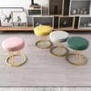 Kleidung Lagerung Kleiderschrank Dressing Hocker Nordic Einfache Runde Ins Make-Up Veranda Tisch Niedrigen Licht Luxus Stuhl Schlafzimmer