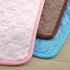 Cat Beds Pet Dog Cooling Mat Summer Cushion Breathable Crate Pad Portable Washable Blanket Supplies