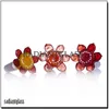 Ciotola di vetro bong Accessori stile fiore cadavere nuovo design ciotole pyrex 14mm 18mm per bong in vetro che fumano colore rosso accetta