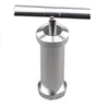 Pressa per polline in metallo di grandi dimensioni Pressa con manico a T Accessori per fumatori Strumento Compressore Crema Whipper per tubi Acqua Narghilè Bong