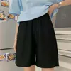 女性のショートパンツ2023夏の短い弾力性素敵な女の子韓国スタイルの甘い学生ハラジュクシンプルピュアグレーの特大ズボン