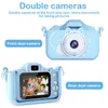 Speelgoedcamera's kindercamera 2 inch dubbele camera 1080p HD -scherm kinderen digitale camera outdoor pography video mini educatief speelgoed 230325