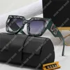 Lunettes de soleil de luxe pour hommes Adumbral Femmes Lunettes de soleil de luxe Classique Vintage Boucle d'or Coloré UV400 Drive Lunettes de soleil Lunettes à monture complète