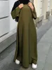 Etniska kläder Summer Marocko Abaya Muslim Dress Women India Dubai Arab Abayas Turkiet Eid Vestidos Kaftan Gown Robe Musulman Long Dress 230325