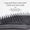 Escovas de cabelo Conjunto de pente preto TT Massagem de airbag Placa grande de alta qualidade Antiknot Straightner Styling Tools 230325