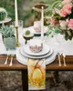 Sterowa stołowa 4PCS Święto Dziękczynienia dynia Słonefler Słoneflower 50 cm impreza dekoracja ślubna tkanina kuchenna kolacja