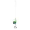 Décorations de jardin Suncatcher Cristal Carillons éoliens Coeur Pendentif À La Main Sun Light Catcher À La Main Fenêtre De Mariage Rideau Décor Sunburst RRA