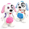 Electric/RC Dieren Elektronische robots Dog speelgoed Music Light Dance Walk Cute Baby Gift 3-4-5-6 jaar oude kinderen Toys Toddlers Dieren jongens meisjes kinderen 230325