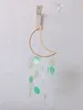 Moon Wind Bell Catcher de rêve simple couleur coquille de couleur de décoration suspendue accessoires 1224182