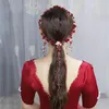 Brincos de colar Set Acessórios de cabelo Banda de decoração de pérolas para mulheres Durable Party Multifunction Party Na