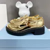 Designer Luxe Dames Echt Leer Leren Schoenen Loafers Monoliet Zwarte Schoen Verhogen Platform Sneakers DressShoes Jurk damesschoenen 35--40 maat