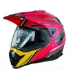 Casques De Moto Rouge Jaune Casque De Motocross Capacete De Cascos Para Casque Moto Accessoires Atv