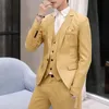 Men's Suits & Blazers Design Men Casual One Button Mens Suit Jacket Spring Autumn Formal Slim Fit Coats For Wedding Party