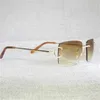 Luksusowy projektant Nowe okulary przeciwsłoneczne dla mężczyzn i kobiet 20% zniżki na drut kropki Owalne Owalne Men Men Stone Metal Frame Square Shades For Women Summer Club Oculos Eyevearkaajia