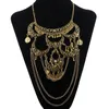 Pendentif Colliers Collares Boho Maxi Choker Collier Femme Collier Géométrique Chaîne Pièce Vintage Colar Déclaration Bohème Femmes Bijoux