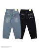 Jeans pour femmes Y2k Jeans Hip Hop Harajuku Goth Baggy Denim Pants Hommes Femmes Mode Casual All Match Loose Wide Leg Pantalon Streetwear 230325