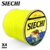 Akcesoria rybackie Siechi Braid Linia rybacka 300m 4 pasme wielofilno rybackie łowienie karpia 12 15 20 30 38 43 52 62 83LB P230325