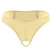 Underpants Bielizna Thong G-String Front Hole Micro męs