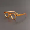 Mäns lyxdesigner kvinnors solglasögon tallrik glasögon ram handgjorda samma stil män kvinnor konstnärliga myopi kan antalet personlighetstrender
