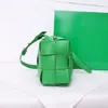 Ladrillo Cassette Diseñador de moda Mujer Bolso Mujer Bolso de hombro Bolso Monedero Caja original Cuero genuino Cadena de cuerpo cruzado Calidad de alto grado