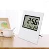 Tischuhren Wanduhr Digitale elektrische große Disply große Größe für Wohnzimmer Küche Temperatur Kalender Home Decor Batterie