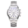 Wristwatches Top Watches Brand Watch Men's Stainless Steel Waterproof Gaiety Fashion Band Analog Sports Quartz
