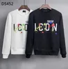 Hommes Designer Sweats à capuche Italie Mode Sweatshirts Automne Imprimer D2 DSQ ICON GG Sweat à capuche Homme Top Qualité Coton Dsquare Sweats à capuche pour hommes Tops Meiclothes