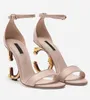 New custom sandal Elegant Summer Brands Keira Sandals Shoes Bridal Wedding Dress Pumps Polished Calfkin Lady High Heels Gladiator Sandalias