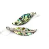 Charms Fashion Abalone Shell Shape Forma Collar Accesorios Diamante Colorido Diy Pendientes hechos a mano Regalo