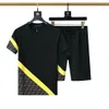Mens Designer Jogging Tracksuits Fashion Sportswear Suit Men Luxury Clothes Summer Running Wear T-shirt Shorts High Quality Sports Set Two-piece M-3xl WJOI