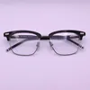 Luxe designer mode -zonnebril 20% korting op bijziendheid glazen TB711 Box Myopia frame mode Koreaanse optische lens