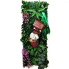 Decorative Flowers 40CM 120CM Artificial Plant Decoration Home Fake Lawn Panel Green Garden Christmas Window Grass