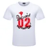 DSQ2 TSHIRT Casual Fashion Trend T-shirt Prosty klasyczny druk z drukiem Para unisex bluza dsq ikon 2 street mody ekip