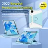 Pansarrotationsfodral 2022 för Huawei Matepad Pro 11 Case Got-W09 W29 AL09 Läder 360 graders stativ TABLET-täckning
